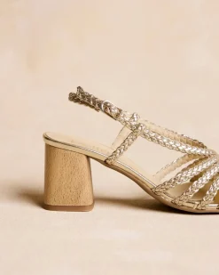 Polin et moi Sandale tressée Galatea