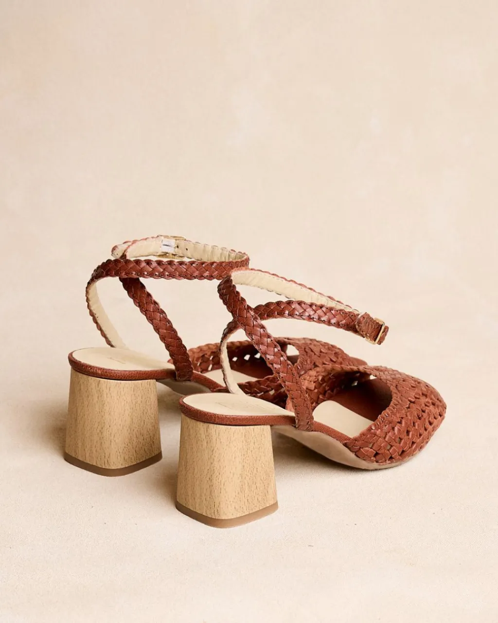 Polin et moi Sandale tressée grillée