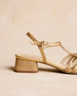 Polin et moi Sandale tressée Sabina