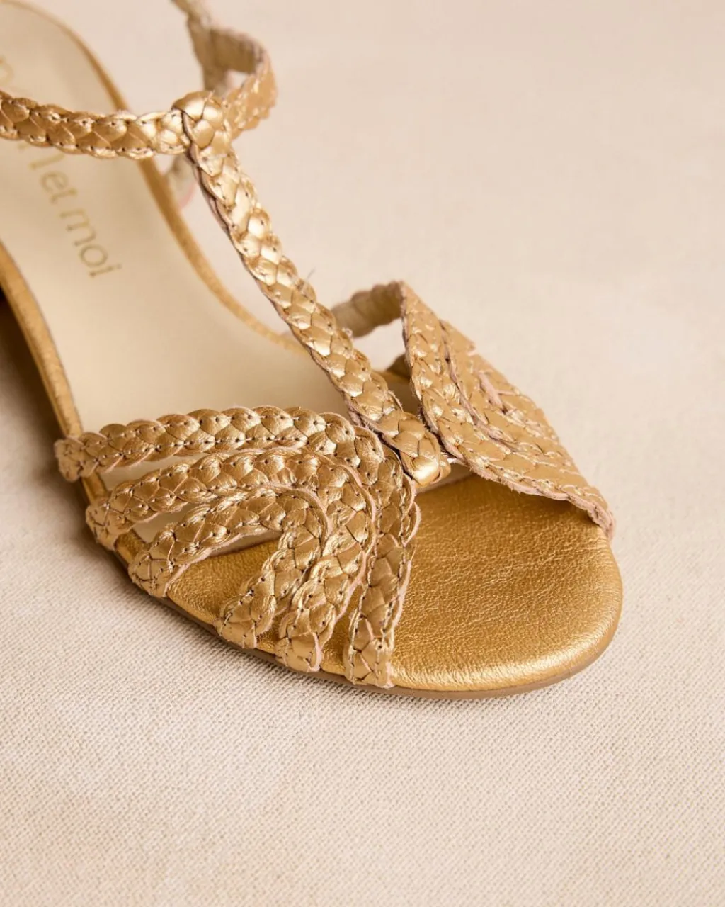 Polin et moi Sandale tressée Sabina