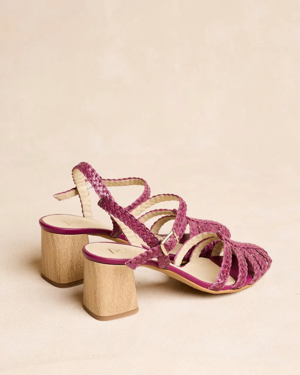 Polin et moi Sandale tressée Zoe