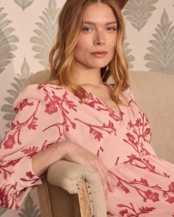 Polin et moi Sivia Robe longue brodée