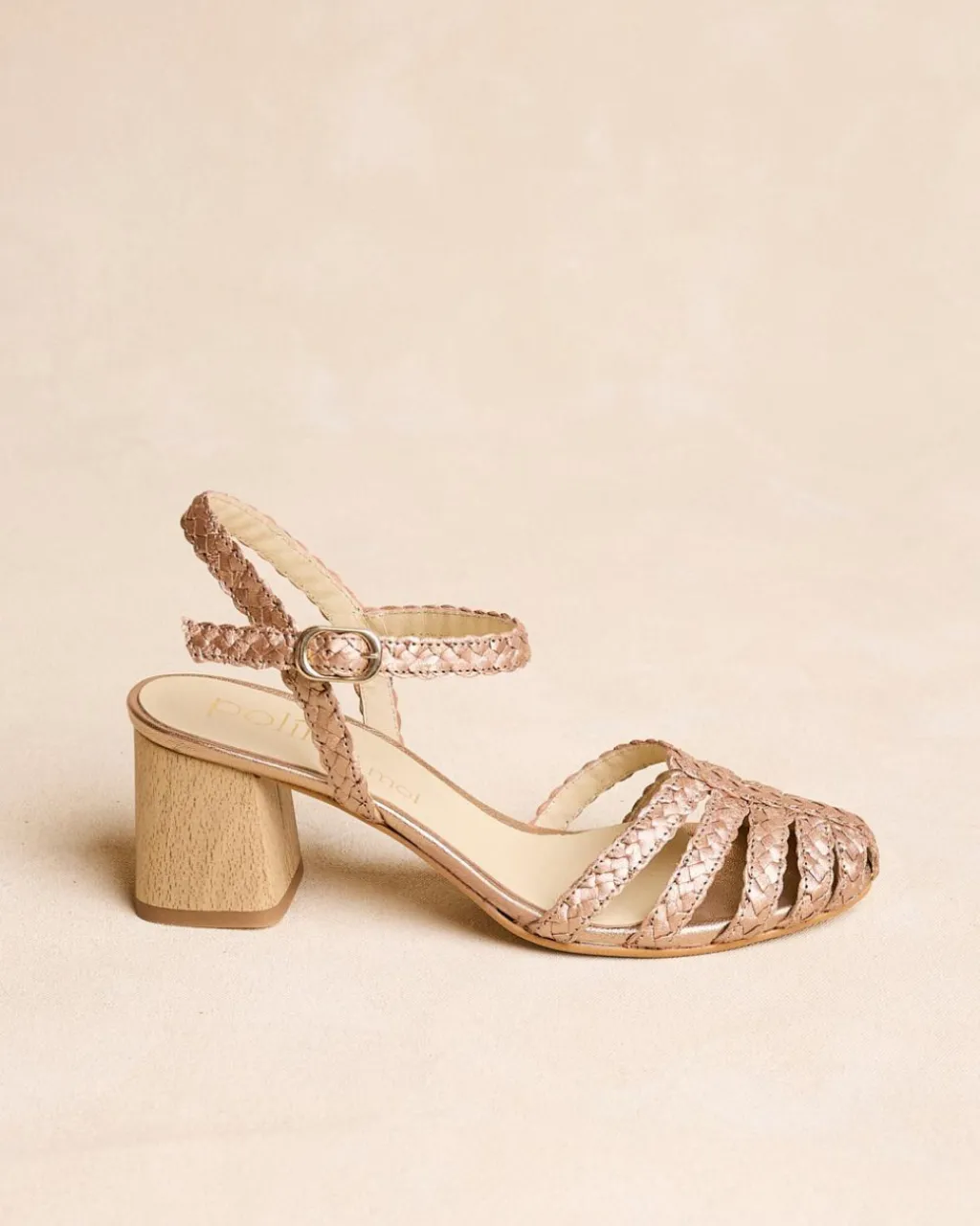 Polin et moi Talon tressé Lilima