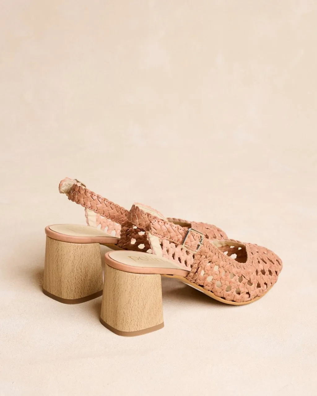 Polin et moi Talon tressé Popi