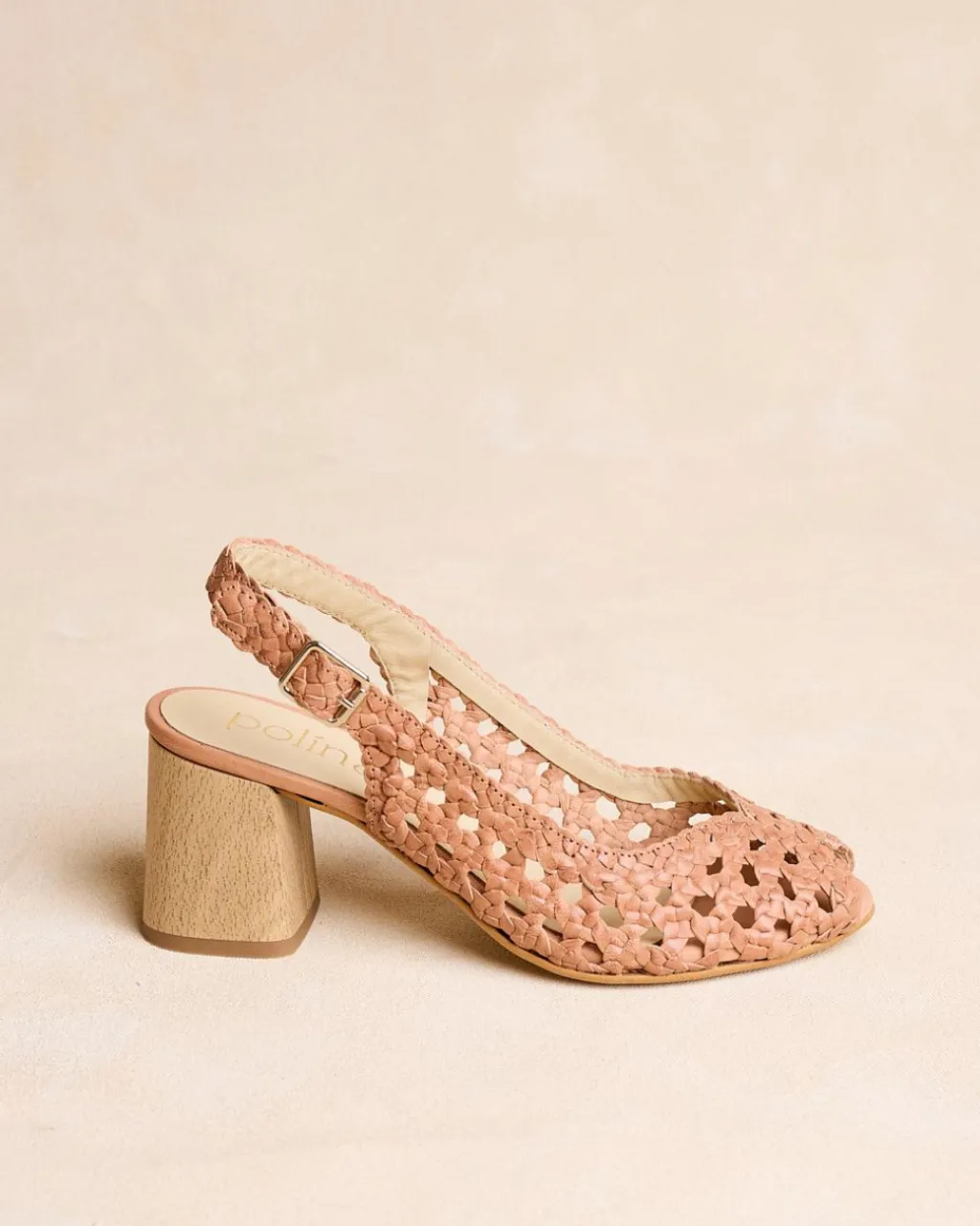 Polin et moi Talon tressé Popi