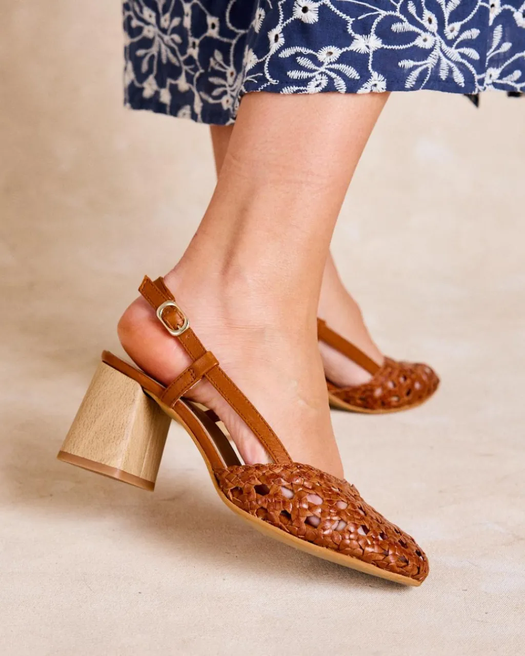 Polin et moi Talon Tressées Noa