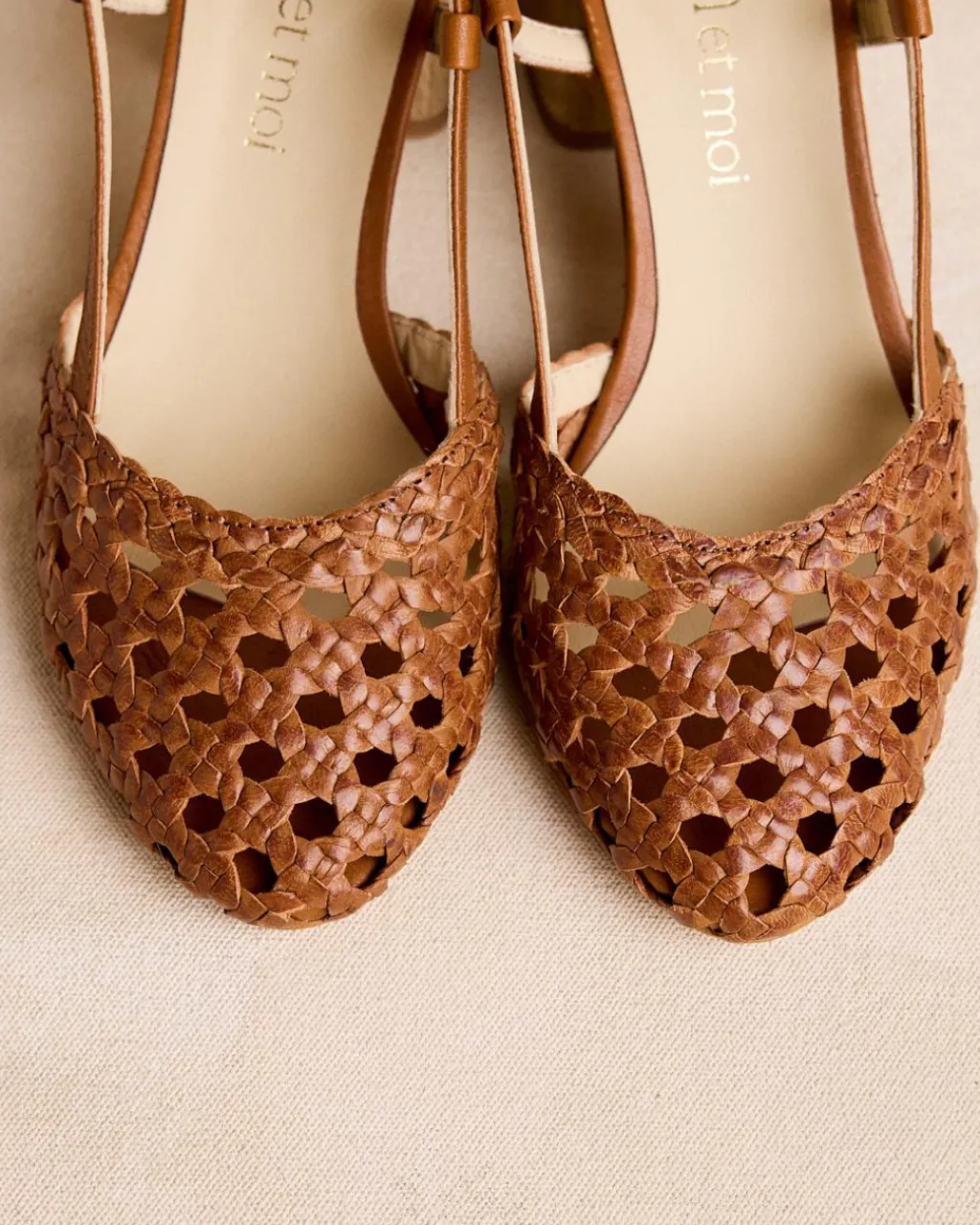 Polin et moi Talon Tressées Noa