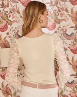 Polin et moi Top Punto Flora