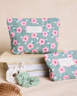 Polin et moi Trousse de toilette Olvira Petites Fleurs