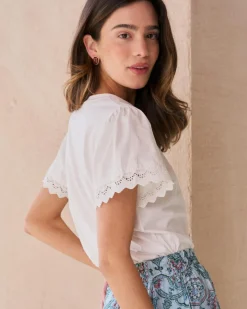 Polin et moi T-shirt en dentelle Petra