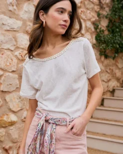 Polin et moi T-shirt tressé Aubrienne