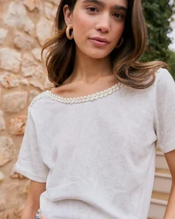 Polin et moi T-shirt tressé Aubrienne