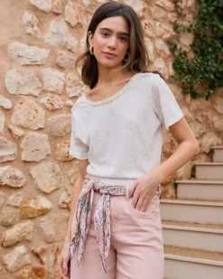 Polin et moi T-shirt tressé Aubrienne