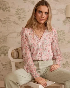 Polin et moi Zule imprimer Blouse